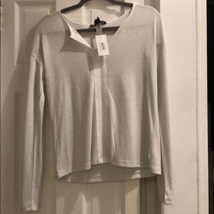 NWT Sanctuary Winter White Top